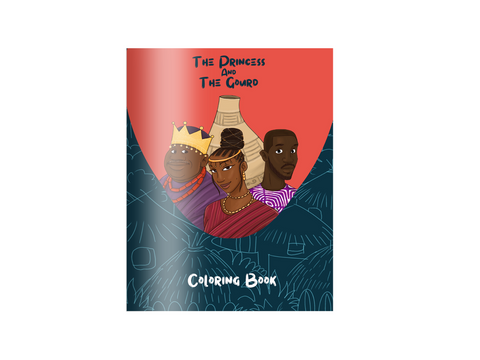 LIVRE DE COLORIAGE LA PRINCESSE ET LA GOURDE LIVRE DE COLORIAGE LA PRINCESSE ET LA GOURDE